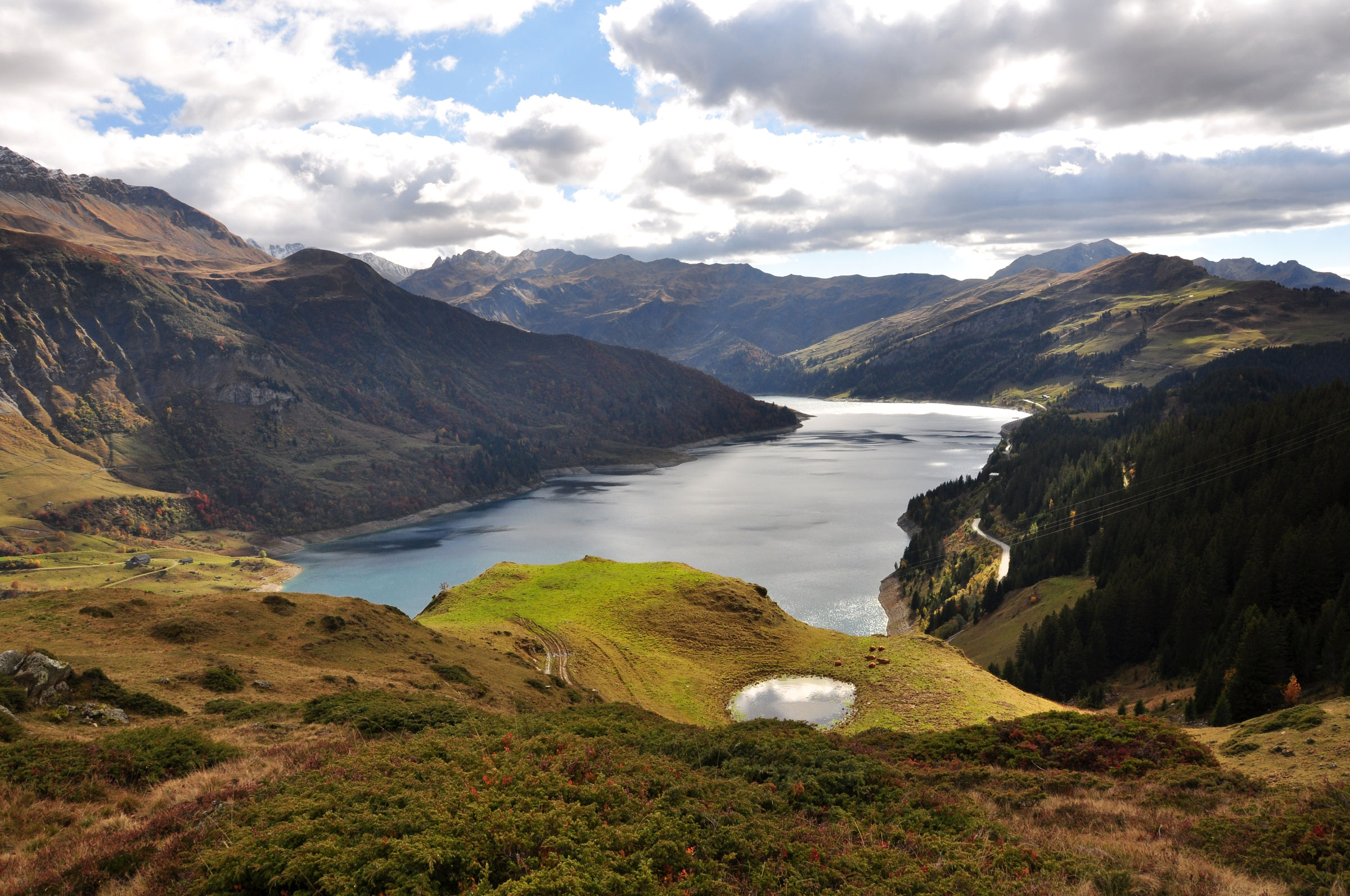 Lac de Roselend, Savoie